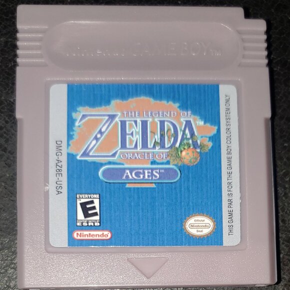 Legend of Zelda Oracle of Ages GBC Video Game Gameboy Color - Picture 1 of 8